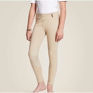 Arita  Heritage Knit Knee Patch Breech tan Riding Pants